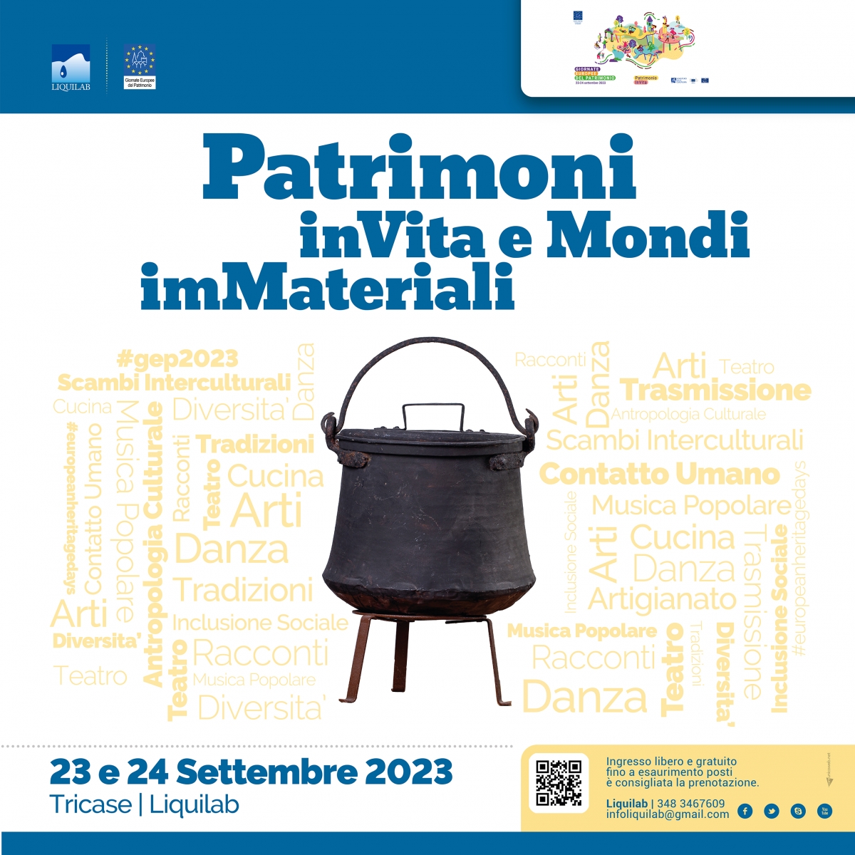 Patrimoni inVita e Mondi imMateriali